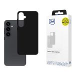 Husă din silicon pentru Samsung Galaxy S25 - 3mk HARDY® Mellow Case™ Black