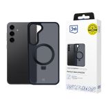 Husă pentru Samsung Galaxy S24+ - 3mk Smoke Case Mag&Stand
