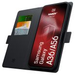 Husă cu clapetă pentru Samsung Galaxy A36/A56 – 3mk HARDY® Foldy Case™