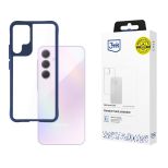 Husă pentru Samsung Galaxy A35 5G - 3mk Satin Armor Case+ Blue