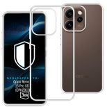 Husă transparentă pentru Oppo Reno 15 Pro 5G (CPH2813) – 3mk HARDY® Vision Case™