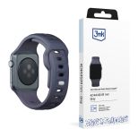 Pasek na 42/44/45/46/49 mm Gray (big) - Curea de silicon 3mk