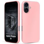 Husă din silicon cu MagSafe pentru Apple iPhone 16 - 3mk HARDY® Mellow MagCase™ Pink