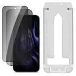 2x Sticlă securizată cu filtru de confidențialitate și aplicator pentru Google Pixel 10/ 10 Pro - 3mk HARDY® Privzone 9H™