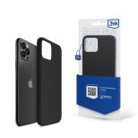 Husă pentru Apple iPhone 11 Pro Max - 3mk Silicone Case Black