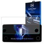 Folie de protecție mată pentru ecranul de navigație pentru Skoda Kamiq Bolero 2019-23 – 3mk TechWrap Matte™ Center Display