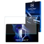 Folie de protecție mată pentru ecranul de navigație pentru VW ID.7 Tourer 2024- 15" – 3mk TechWrap Matte™ Center Display