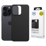 Etui pentru Apple iPhone 16 Pro - 3mk Hardy MagSilicone Graphite