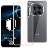Husă transparentă pentru Redmi Note 15 Pro 4G – 3mk HARDY® Vision Case™