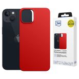 Etui pentru Apple iPhone 14 Plus - 3mk Hardy MagSilicone Roșu