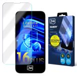 Folie superrezistentă pentru Apple iPhone 16 Plus - 3mk HARDY® Tectra™ (garanție pe viață)