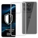 Husă transparentă pentru Motorola Edge 50 Pro – 3mk HARDY® Vision Case™