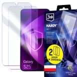 2x Folie de protecție pentru Samsung Galaxy S25 - 3mk HARDY® ARC+