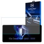 Folie de protecție mată pentru ecranul de navigație pentru Kia Ceed Phev 2022-25 – 3mk TechWrap Matte™ Center Display