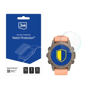 Protecție din sticlă pentru ecranul smartwatch Garmin Descent G2 - 3mk Watch Protection