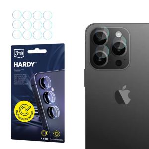 Sticlă pentru obiectivul aparatului foto pentru Apple iPhone 15 Pro Max - 3mk HARDY® Fusion Lens Protection™