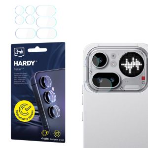 Protecție din sticlă pentru obiectivul aparatului foto pentru Nothing Phone (4a) Pro - 3mk HARDY® Fusion Lens Protection™