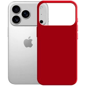 Husă din silicon pentru Apple iPhone 17 Pro Max - 3mk HARDY® Mellow Case™ Red
