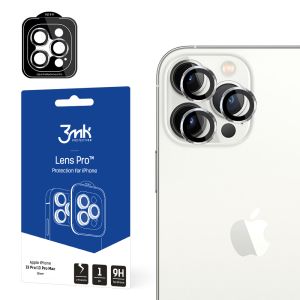 Sticlă rezistentă la lovituri pentru obiectivul aparatului foto Apple iPhone 13 Pro - 3mk Lens Protection Pro Black