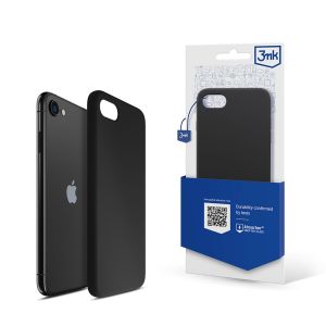 Husă pentru Apple iPhone 7/8/SE 2020/2022 - 3mk Silicone Case Black