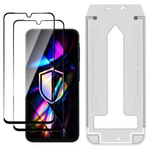 2× Sticlă securizată cu aplicator pentru Samsung Galaxy A16 4G/5G/ A17 4G/5G - 3mk HARDY® Hardura 9H™