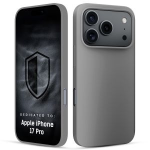 Husă din silicon pentru Apple iPhone 17 Pro - 3mk HARDY® Mellow Case™ Gray