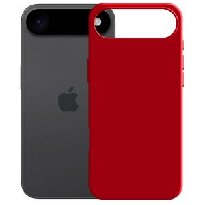 Husă din silicon pentru Apple iPhone Air - 3mk HARDY® Mellow Case™ Red
