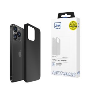 Husă pentru Apple iPhone 15 Pro Max - 3mk Silicone Case Black