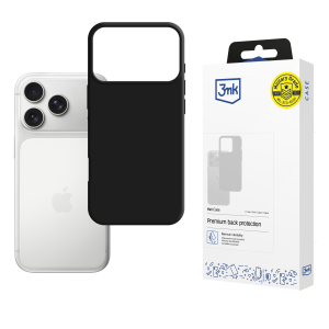 Carcasă pentru Apple iPhone 17 Pro - 3mk Matt Case Negru