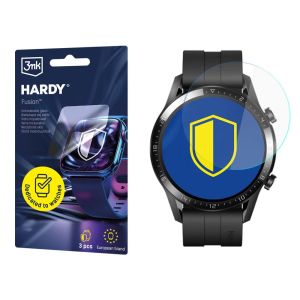 Sticlă hibridă pentru smartwatch Huawei Watch GT 2 46mm - 3mk HARDY® Fusion Watch Protection™