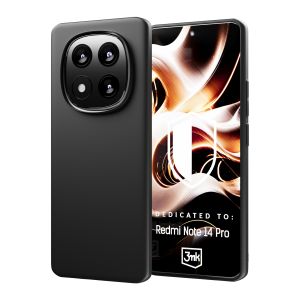 Carcasă pentru Redmi Note 14 Pro 5G - 3mk Matt Case Negru