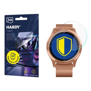 Sticlă hibridă pentru smartwatch Garmin Vivomove Luxe - 3mk HARDY® Fusion Watch Protection™