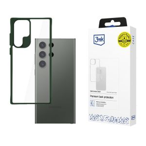 Husă pentru Samsung Galaxy S24 Ultra - 3mk Satin Armor Case+ Verde
