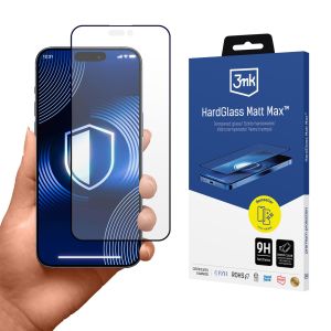 Sticlă temperată mată pentru Apple iPhone 17 Pro - 3mk HardGlass Matt Max