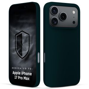 Husă din silicon pentru Apple iPhone 17 Pro Max - 3mk HARDY® Mellow Case™ Dark Green