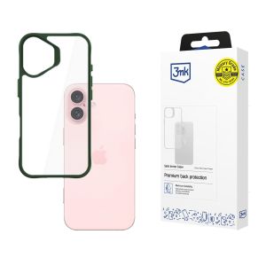 Husă pentru Apple iPhone 16 - 3mk Satin Armor Case+ Verde