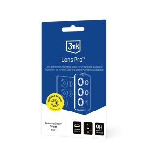 Sticlă rezistentă la lovituri pentru obiectivul aparatului foto Samsung Galaxy Z Fold 7 - 3mk Lens Protection Pro Black