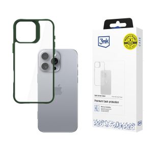 Husă pentru Apple iPhone 16 Pro Max - 3mk Satin Armor Case+ Verde