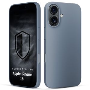 Husă din silicon cu MagSafe pentru Apple iPhone 16 - 3mk HARDY® Mellow MagCase™ Ultramsrine