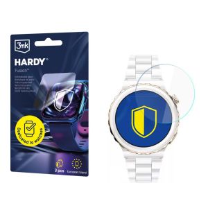 Sticlă hibridă pentru smartwatch Huawei Watch GT 3 Pro Elegant 43mm - 3mk HARDY® Fusion Watch Protection™