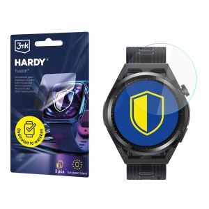 Sticlă hibridă pentru smartwatch Huawei Watch GT Runner - 3mk HARDY® Fusion Watch Protection™