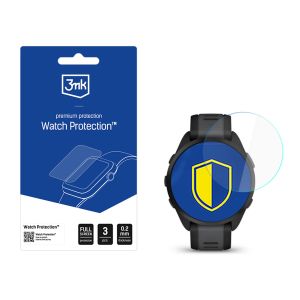 Protecție din sticlă pentru ecranul smartwatch Garmin Forerunner 165/ 165 Music - 3mk Watch Protection