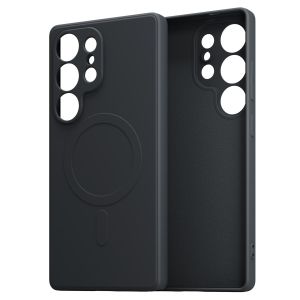 Husă flexibilă cu MagSafe pentru Samsung Galaxy S25 Ultra - 3mk HARDY® Haptica MagCase™