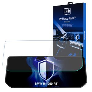 Folie de protecție mată pentru ecranul de navigație pentru BMW R 1250 RT – 3mk TechWrap Matte™ Center Display