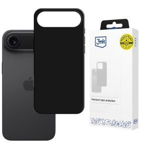 Husă din silicon pentru Apple iPhone Air - 3mk HARDY® Mellow Case™ Black