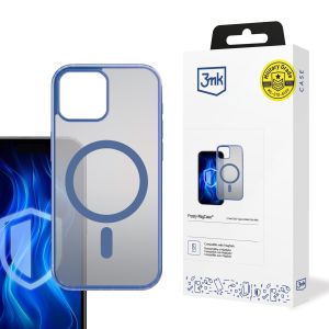 Husă pentru Apple iPhone 14 Plus - 3mk Frosty MagCase Albastru