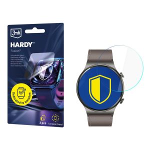 Sticlă hibridă pentru smartwatch Huawei Watch GT 2 Pro - 3mk HARDY® Fusion Watch Protection™
