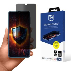 Folie de privatizare pentru Samsung Galaxy M21 - 3mk Silky Matt Privacy