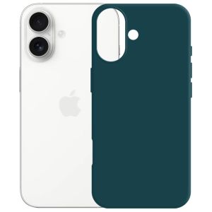 Husă din silicon pentru Apple iPhone 17 - 3mk HARDY® Mellow Case™ Dark Green