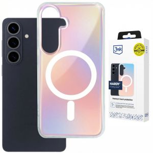 Husă holografică cu MagSafe pentru Samsung Galaxy S26+ - 3mk HARDY® PrisMag Case™